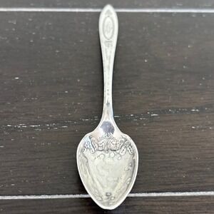 ADAM 1917 | Community Plate | Silverplate Teaspoon Monogrammed W | 6 Inch